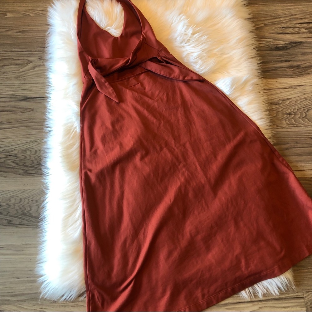 Patagonia Morning Glory Halter Dress Size Medium - Picture 3 of 5